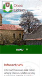 Mobile Screenshot of lichkov.cz